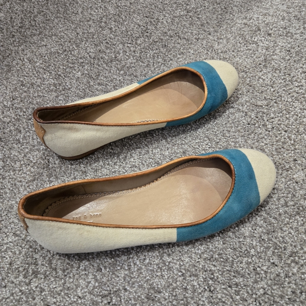Rag & Bone Hanalei Ballet Flat Color Block - image 5